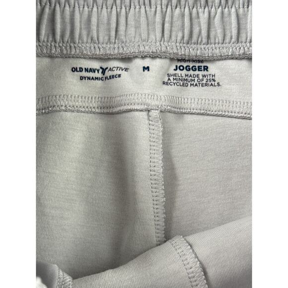 Women’s Old Navy Light Grey Active Jogger pants Sz M - Picture 2 of 4